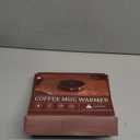 SWEETFULL Mug Warmer - Upgraded 36W Coffee Cup Warmer for Desk with 130-176 Digital Display, 2-12H Timer Auto Shut Off, Smart Electric Coffee Heating Plate, Ideal Gifts for Women Men - Black