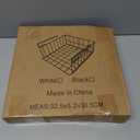 Under Shelf Basket Storage 2Pack - 11.8in Metal Under Cabinet Shelf, Hanging Wire Basket Shelves, Undershelf Storage Basket for Kitchen Pantry Bookshelf