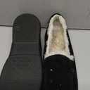 Vionic Lynez Slip on Slippers. (9, Black Suede)