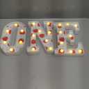 Threelf Berry First Birthday Decor, Strawberry 1st Birthday Decorations Girl, Sweet One Light Up Letters for Centerpieces Table 1 Year Old First Birthday Party Decorations Supplies