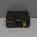 Dealusy 100 Count Heavy Duty Gold Plastic Forks Disposable, BPA-Free, Heat Resistant, Solid and Durable Premium Plastic Disposable Forks for Party Supply