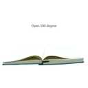 receip Faux Leather Thick Blank Journal Notebook 660 Pages Hardcover Sketchbook 80GSM Paper Sketchbook for Writing Drawing