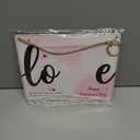 DIY Baby's First Valentine's Day LOVE Footprint Hanging Sign, Kids First Valentine Footprints Art Craft Keepsake Gifts for New Mom Dad, 1st Valentine Crafts, Toddlers Baby Milestone Announcement Props