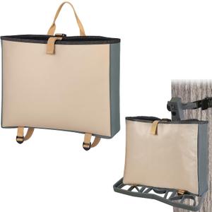 Aliceset 1 Pack Tree Hunting Saddle Backpack for Men Hunting Saddle Platform Backpack for Tree Stand Accessory Lightweight Easy to Carry Waterproof Rain Cover Storage Bag with Straps