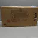 Comfort Zone CZQTV5M 750/1,500-Watt Ceiling Mounted Dual Quartz Radiant Heater with 90-Degree Adjustable Tilt, Metal Safety Grille, Overheat Protection (Hardware Included), Black