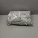 Light Grey Cotton No Hook Shower Curtain,Waffle Weave Shower Curtain Set,with Snap in Replacement Liner 75" L x 72" W