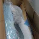 TRALT Office Chair - Ergonomic Desk Chair with Adjustable Lumbar Support, Mesh Computer Chair, Executive Chairs for Home Office Comfortable Lumbar Support (Navy Blue) (Mint Green)