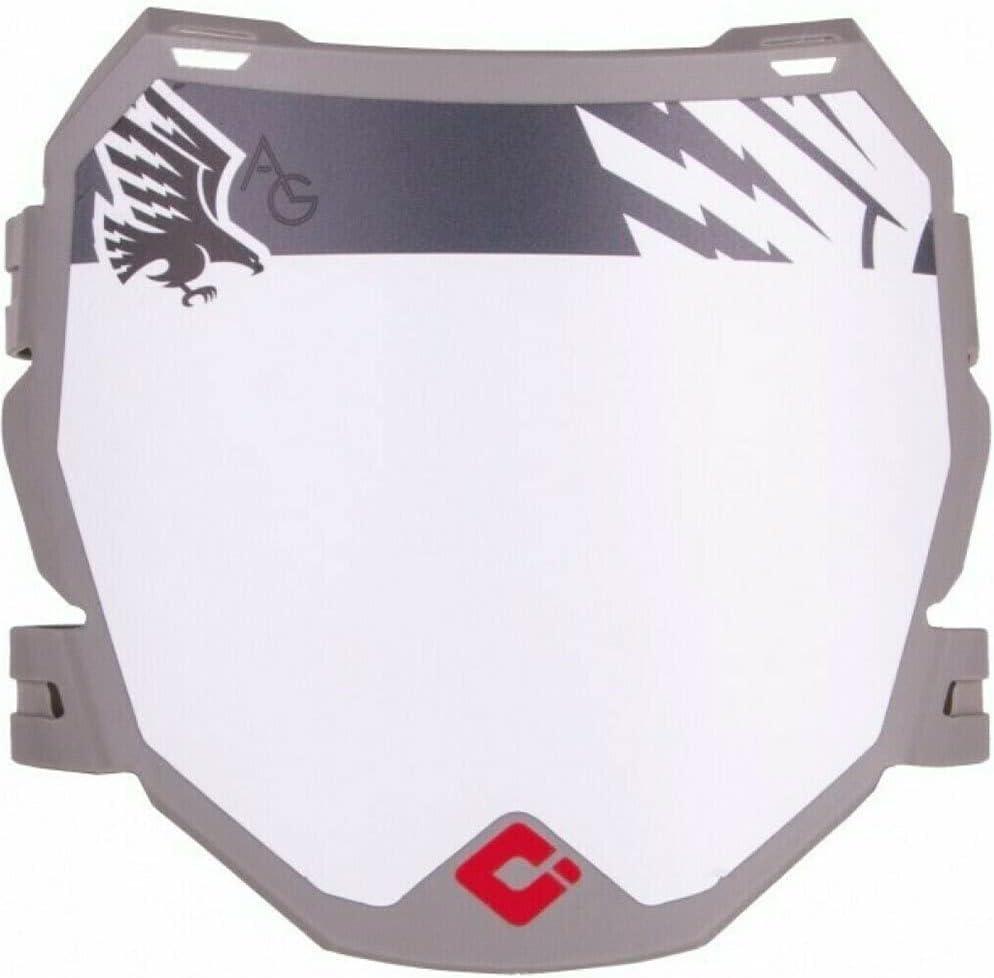 Odi DH Number Plate - Graphite, One Size, D70DP-G, White