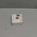 3x3 inch Acrylic Picture Frame 2 Pack, Squre Acrylic Photo Frame for Tabletop Display Simple Home Office Decor