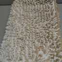 Hearth & Harbor Bathroom Rugs, Chenille Bath Mat - Machine Washable Bath Mats for Bathroom Non-Slip Backing Rubber, Quick Dry Bathroom Mat, 17 x 24 + 20 x 32 - Ombre Beige