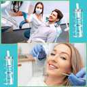 Vesici 24 Pcs Dental Assistants Week Gift 14.2oz Thank You Gifts Tumbler with Lid and Straw Dental Assistants Appreciation Party Favors Decorations Plastic Reusable Tumbler for Women Men Coworker