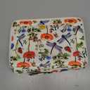 Lbxgap Colored Pencil Case- 200 Individual Slots Pencil Holder Pen Bag Large Capacity Pencil Organizer with Handle Strap Handy Colored Pencil Box with Printing Pattern (White)