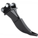 Mini Excavator Ripper Attachment, Heavy-Duty Manganese Steel Single Hook, 1-1.5 Ton Backhoe Compatible