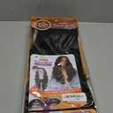 Sensationnel Curls Kinksandco Kinkyedges Wig - Kinky Loose Spiral 24 Inch Y Part Lace Natural Kinkytexture Edged Hairline for Natural 3C to 4C Hair Textures (1 JETBLACK)