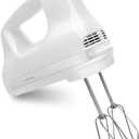 KitchenAid 5 Ultra Power Speed Hand Mixer - KHM512, White