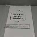 TaoBary 416 Pcs White Letter Stickers, 8 Sheets Cursive Alphabet Stickers, 2''& 3'', 2 Size Waterproof Vinyl Self-Adhesive Letter, Decor for Graduation Cap Scrapbook DIY Craft Mailbox Water Bottle