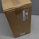 CTIME Bathroom Trash Can Set - Narrow White Plastic Small Trash can, a Toilet Wand, Toilet Brush Holder and 36 Refills, 2 Gallon Trash can with pop-up lid, Suitable for bathrooms and Small Toilets.