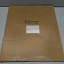 Chyhomenyc Ivory Sheer Curtains 54 Inch Length for Living Room 2 Panels Set, Light Filtering Tufted Textured Soft Airy Rod Pocket Leaf Window Treatment Drapes for Bedroom, 42" Wx54 L, 2PCS