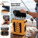 Premium Zipperless Magnetic Kayak Cooler Backpack, 9 x 14.17 x 18.5"