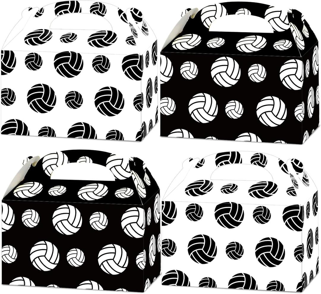 Chiazllta 12 Pcs Volleyball Gift Treat Box for Team Volleyball Party Candy Goodie Favor Box for Volleyball Theme Birthday Sport Baby Shower Party Supplies Decor Chiazllta 12 Pcs Volleyball Gift Treat Box for Team Volleyball Party Candy Goodie Favor Box for Volleyball Theme Birthday Sport Baby Shower Party Supplies Decor
