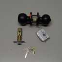 KNOBWELL Fingerprint Door Lock, Smart Door Knob, Keyless Entry Door Lock with APP Control, Biometric Fingerprint Door Knob with Auto Lock Easy Installation, Great for Bedroom, Apartment, Hotel (Dark Black)