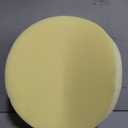 2 Pack 18''x18''x2'' High Density Foam Cushions,Yellow Round Seat Replacement Upholstery Foam for Couch, Chair, DIY