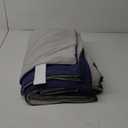 HOMFINE Cooling Comforter 107"x89", Dark Blue Summer Cooling Blanket for Hot Sleepers and Night Sweats, Japanese Double-Sided Cold Tech Fabric Q-Max 0.45, Soft Breathable Silky Smooth Lightweight