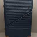 5 Piece Luggage Sets with Spinner Wheels, Hardshell ABS Suitcase Set with Tsa Lock, Lightweight Hardside Waterproof Travel Suitcases for Men Women, Navy (20"/24"/28")