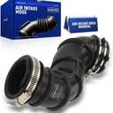 JC Whitney JFBAJCWAIH00047 Engine Air Intake Hose Tube with Clamps - Compatible with Ford Explorer, Taurus, Flex, Police Interceptor Sedan, Police Interceptor Utility, Lincoln MKT, MKS - 3.5L 3.7L
