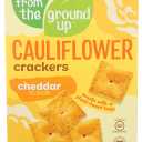 From the Ground Up - Cauliflower Crackers Cheddar - 4 oz. (EXP 03/11/26)