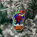 3 x Funny Christmas Ornaments 2026 - Bigfoot Gifts - Big Foot Sasquatch Gift - Sasquatch Gifts - Bigfoot Ornament - Christmas Ornaments 2026 - White Elephant Gift - Xmas Tree Funny Decoration