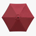9 Feet Patio Umbrella Replacement Canopy for 6 Ribs, Market Umbrella Top, Yard Table Umbrella Top Cover,Universal Strong and Thick Umbrella Canopy,Canopy Only