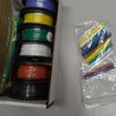 Fermerry 28 AWG Stranded Wire Spool 25ft Each 6 Colors Flexible 28 Gauge Silicone Hook up Wire Kit Electrical Tinned Copper Wire