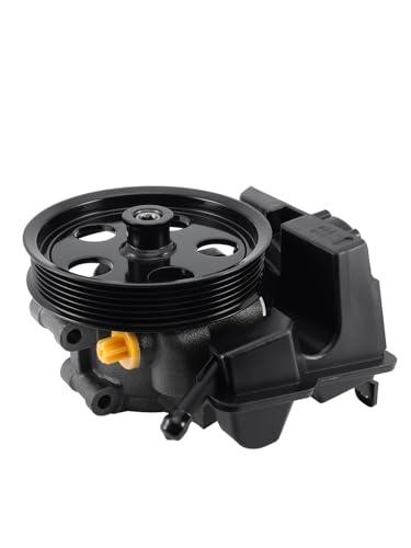 TAUTOY 96-74326 Power Steering Pump with Pulley with Reservoir For Ford Focus 2006 2007 2008 2009 2010 2011, Transit Connect 2010 2011, 2.0L 2.3L 2.5L, 6S4Z3A674A 7S4Z3A674A N7120153 20-74326