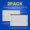 2-Pack 213 Replacement Filter Compatible with AprilAire Whole House Air Purifiers Models 1210, 1620, 2210, 2216, 3210, 4200, MERV 13 Air Purifiers, Size:20x25x4(Actual size:21.18x24.8x4.02in)