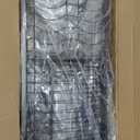 Over The Sink Dish Drying Rack,3 Tier Adjustable Length (25.5'' to 37.4'') Full Stainless Steel Large Storage Kitchen Dish Rack,For Kitchen Counter,Expandable Multifunctional Organizers,Black