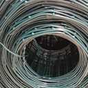 FOREHOGAR Green PVC Coated Welded Wire Fence 48 Inch x 100 Foot, 2 Inch x 3 Inch 16GA, Garden Border Fencing Roll Vinyl Coating Metal Wire Mesh for Yard Vegetable Plant Protection Poultry Netting