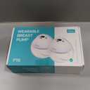 Paruu Hands Free Breast Pump P16, Wearable Breast Pump Electirc Portable with 4 Modes & 12 Levels, Max 309mmHg Strong Suction 19/21/24mm Flange Inserts Wearable Breastfeeding Pump, 2 Pack White