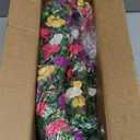 TURNMEON 4PCS Artificial Flowers for Outdoors Summer Decor, UV Resistant No Fade Fake Hanging Flowers Faux Plants Realistic Silk Flower for Outside Gardens Planter Porch Patio Yard Home Indoor Decor (Mixed Color)