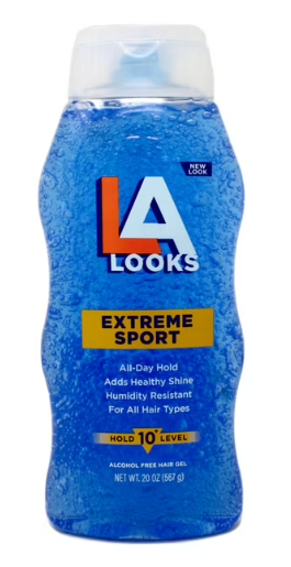 L.A. Looks Sport Xtreme Hold Gel, Hold Level 10+, 20-Ounce (Pack of 1)