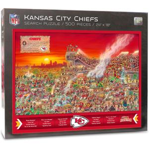 YouTheFan NFL Joe Journeyman 18'' x 24'' 500-Piece Team Puzzle