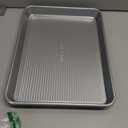 USA Pan Bakeware Nonstick Quarter Sheet Pan, Baking Sheet Aluminized Steel (Set of 1)