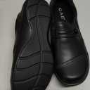 QAE Loafers for Women Orthopedic Loafers for Women Comfortable Women's Flat Slip-Ons Shoes for Dress Work Business Casual (6, Black)