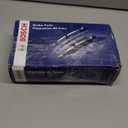 BOSCH BE1625H Blue Ceramic Disc Brake Pad Set with Hardware - Compatible with Select Acura ILX, RDX, RLX; Honda Accord, Civic; FRONT