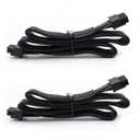 16AWG 8 Pin PCIe Cable for EVGA Modular Power Supply,PCIe 8 Pin Male to 8Pin (6+2) Male PCI Express Power Adapter,Graphics Card 8Pin Cable Sleeved 25-inch