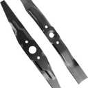 72511-VR8-M00 Bottom Blade and 72531-VR8-M00 Upper Blade Set 08720-VR8-M00 Compatible with Lawn Mower Blade Honda HRN216, 2 Pack