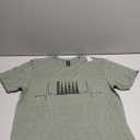 Backgammon Heartbeat Board Game Night T-Shirt, M, Asphalt Grey