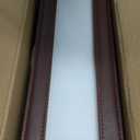 Watch Case Box for Men - 7 SLots Watches Storage Organizer Real-Glass Display Case with Jewelry Drawer 2-Layer PU Leather Collection Holder Gift for Loved Ones Brown