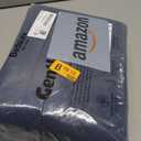 Bedsure Navy Blue Oversized King Duvet Cover - 3 Pieces Prewashed Cotton-Like Polyester Extra Soft Bedding Set, Includes 1 Duvet Cover 120x98 Inches with Zipper Closure & 2 Pillow Shams, No Comforter