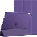 JETech Case for iPad Pro 12.9 Inch (1st and 2nd Generation, 2015 and 2017 Model), Auto Wake/Sleep (Purple)